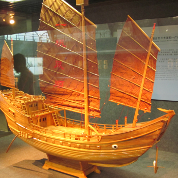 Ideal reconstruction of the Nanhai wreck find