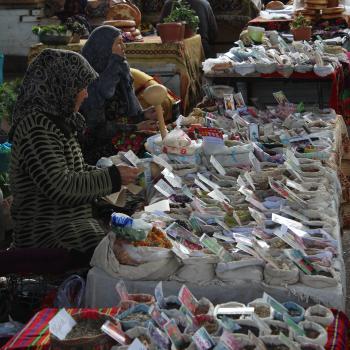 Spice Stalls in Osh Bazaar
