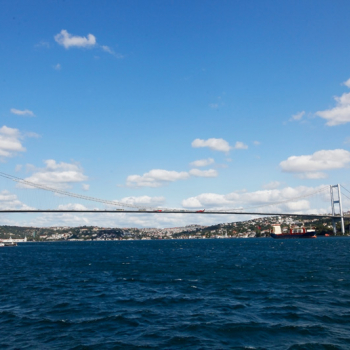 the Bosphorus Bridge