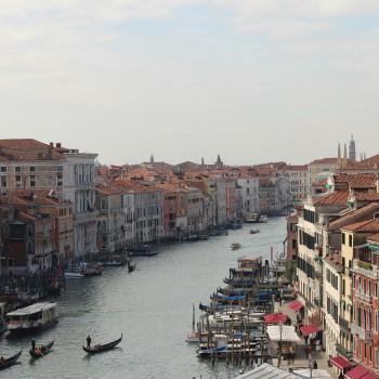 View from the Rialto Bridge, Venice